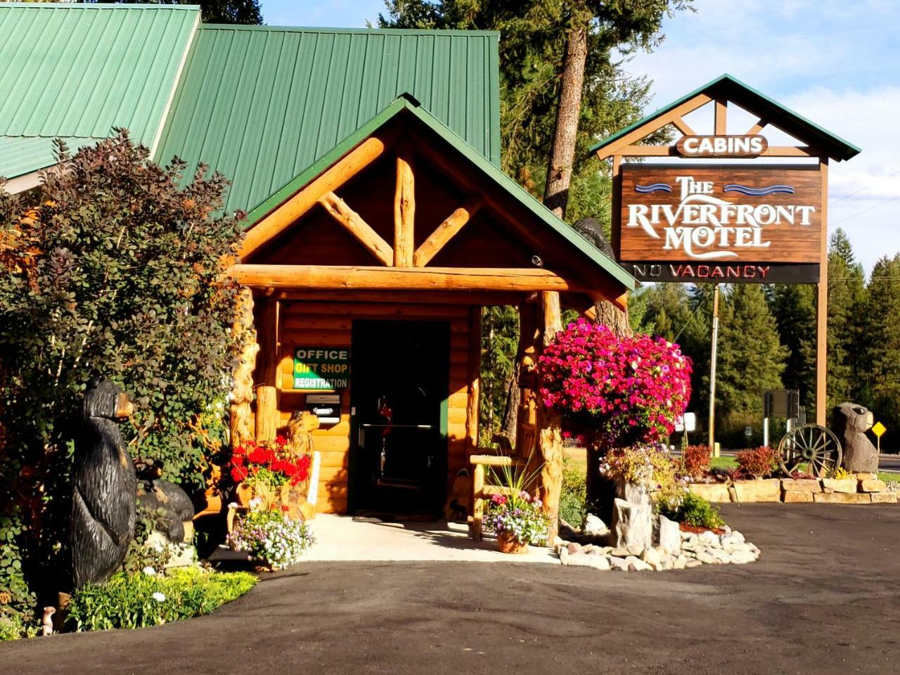 Riverfront Motel & Cabins Thompson Falls Buitenkant foto